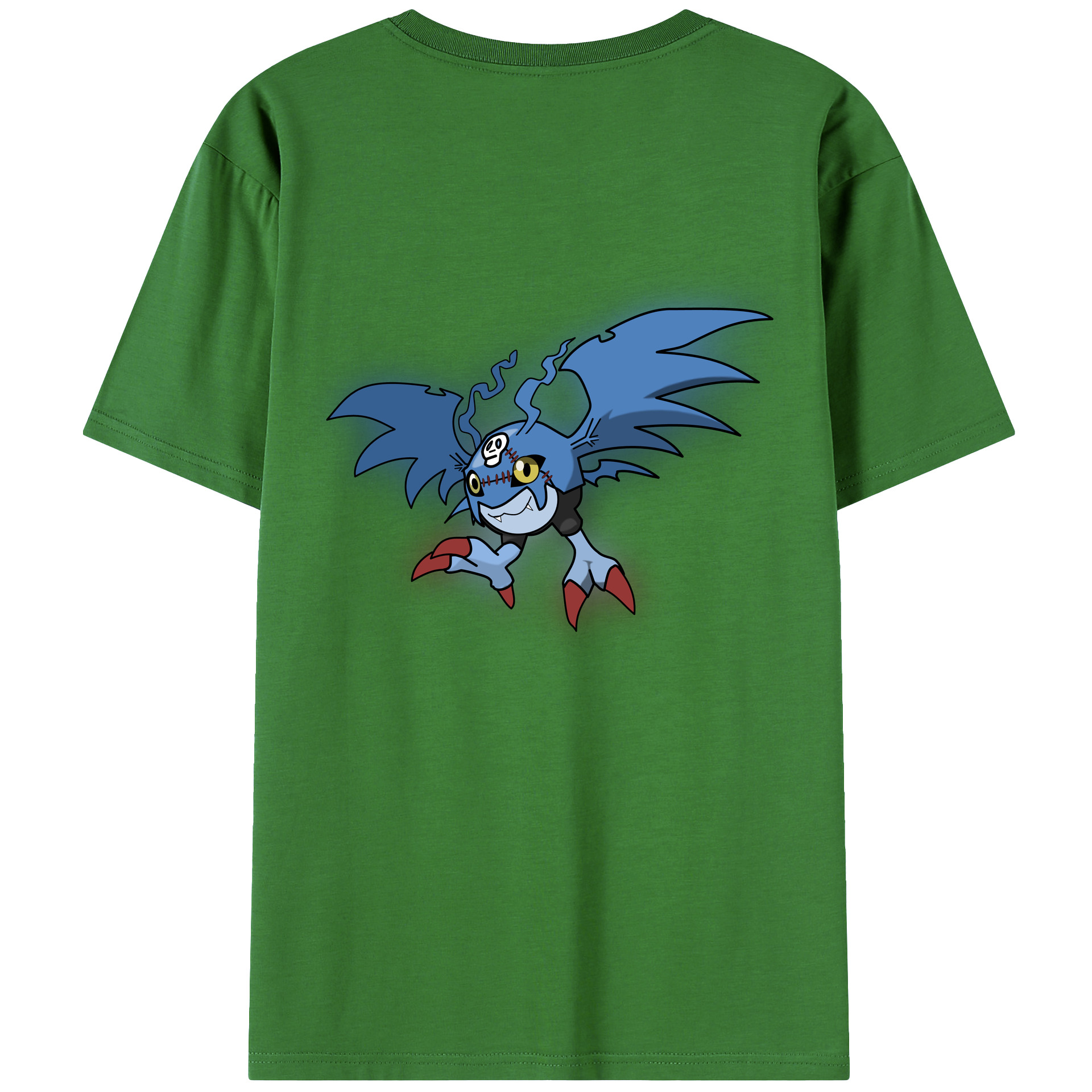 （画像用） Digimon デジタルモンスター/デジモン レディース半袖Tシャツ(バックプリント)